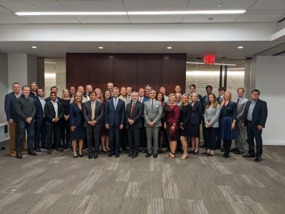 Finance Hokies & Advisory Board Members Gather in NYC for  Annual Spring Meeting and Hokies on Wall Street